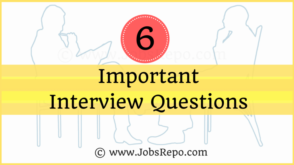 Most Important Interview Questions